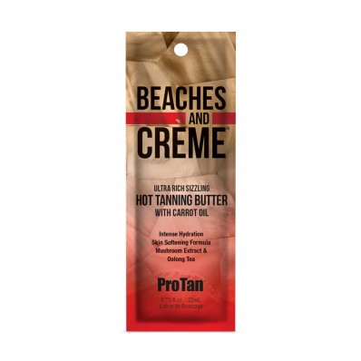 PRO TAN Beaches and Creme Sizzling Hot - Tingle 10 x 22ml